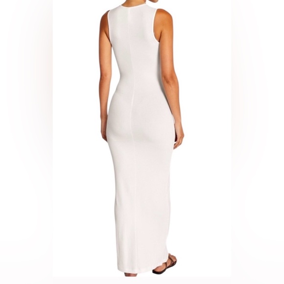 SKIMS Ribbed Soft Lounge Tank Sleeveless Maxi Dress - Size: Medium - Picture 2 of 6